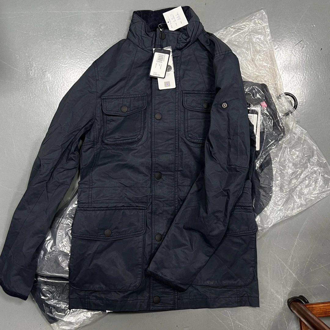 捡漏不知名外贸油蜡老钱夹克