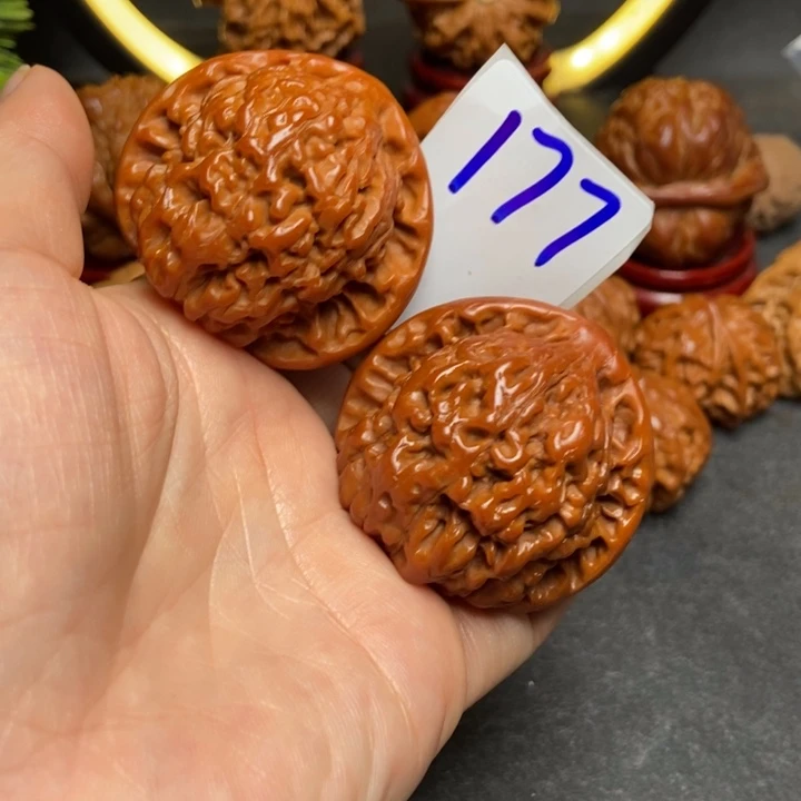 文玩核桃把件44官帽177