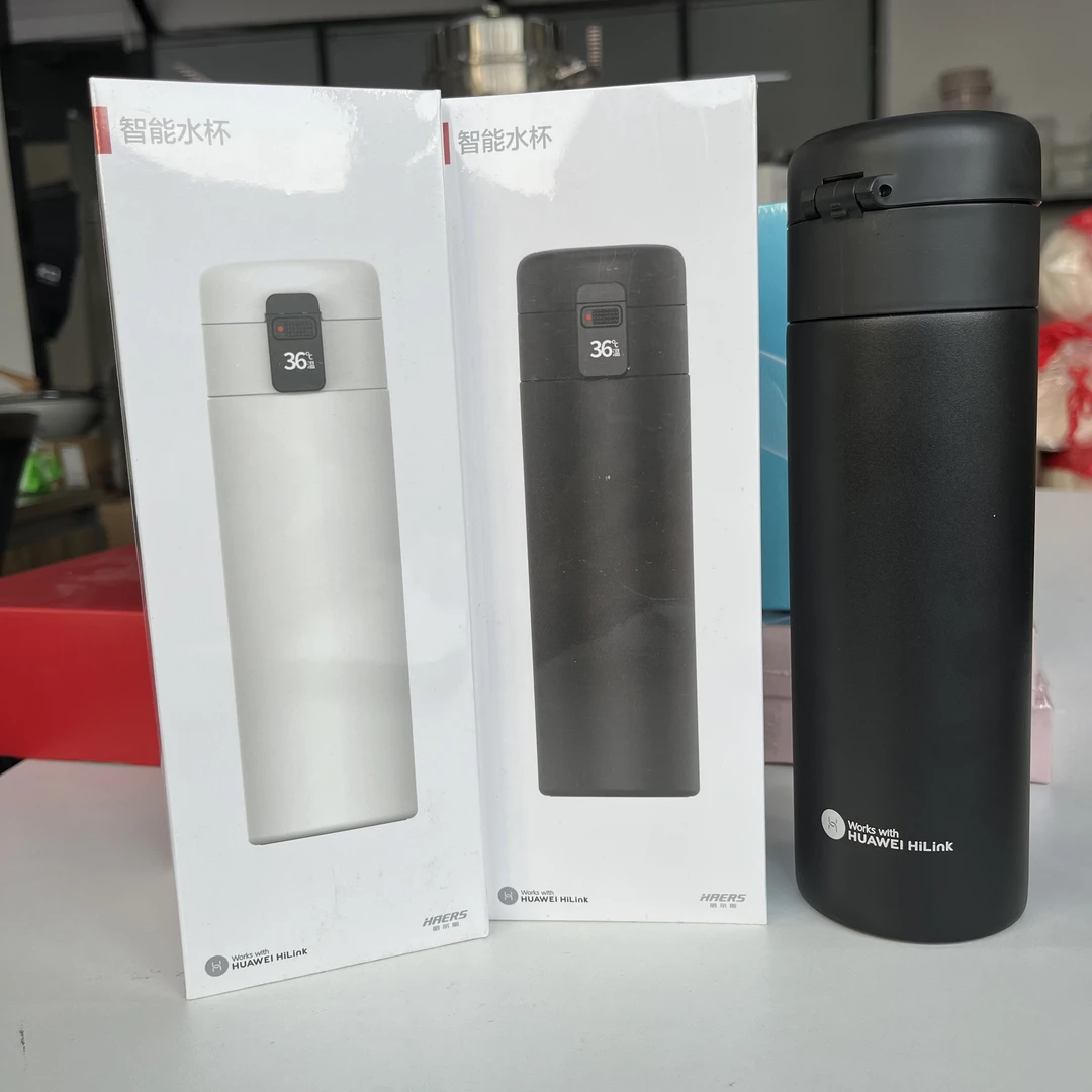 华为智选直饮弹盖保温杯316不锈钢杯450ml保温杯泡茶保温杯高档