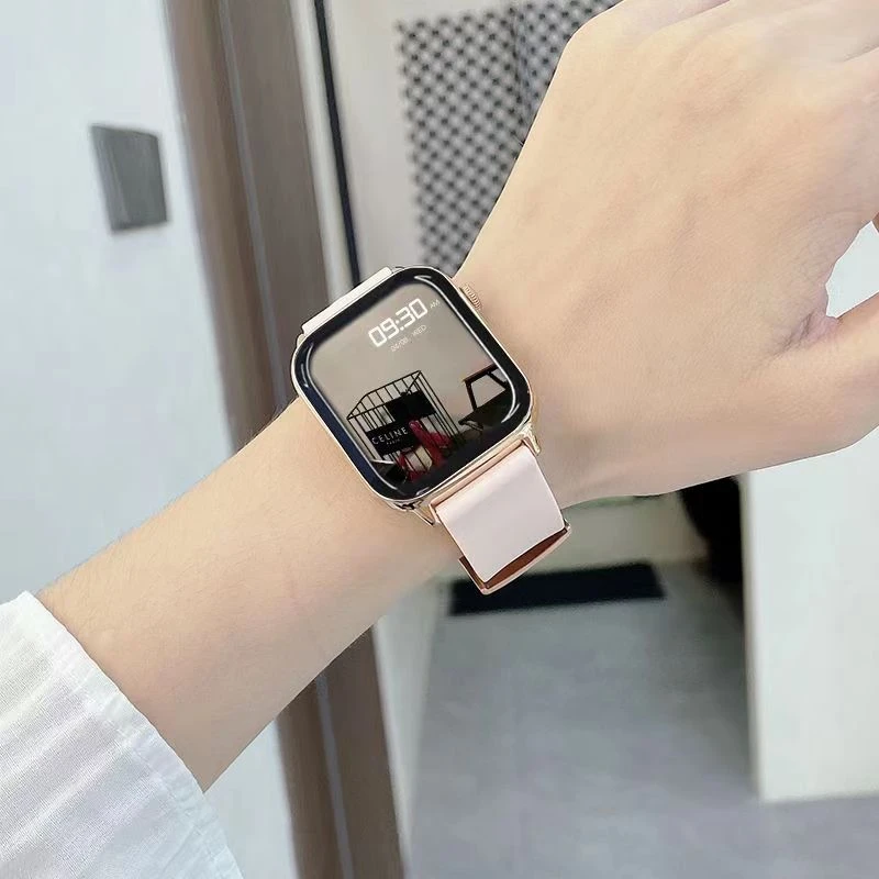 2025智能手表女士女款时尚高颜值多功能运动可通话心率运动手环女