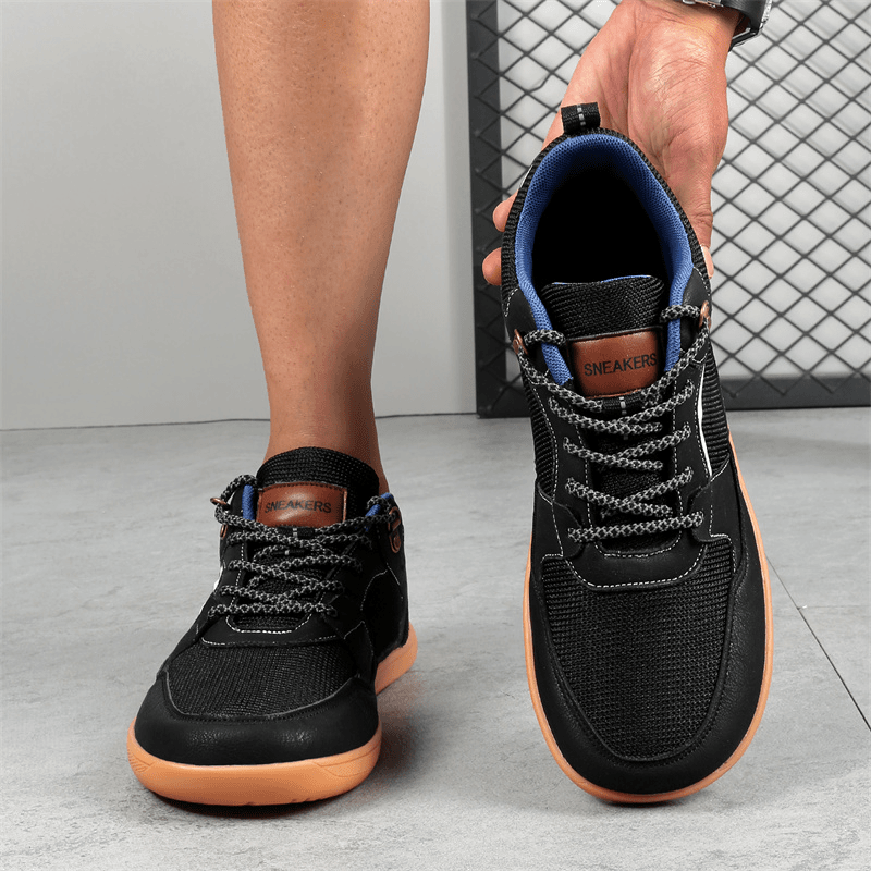 4e宽楦男鞋大码45网鞋夏季透气男士休闲运动鞋潮46户外走路徒步鞋