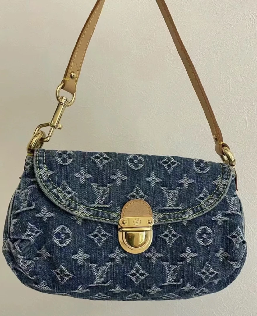 95新 LouisVuitton/路易威登 Lv单宁元宝单肩包971599