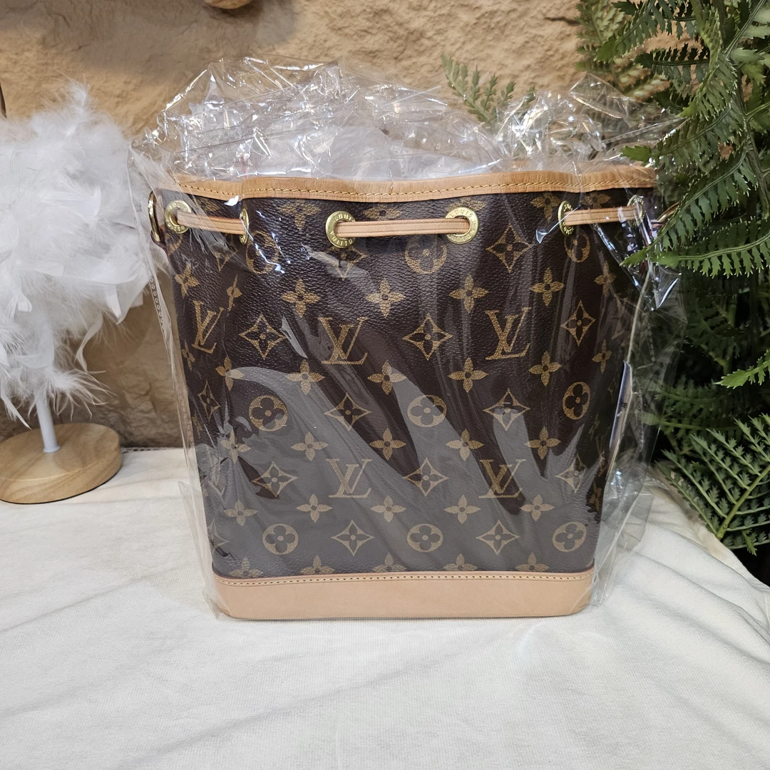 95新 LouisVuitton/路易威登 lv抽绳水桶包971876