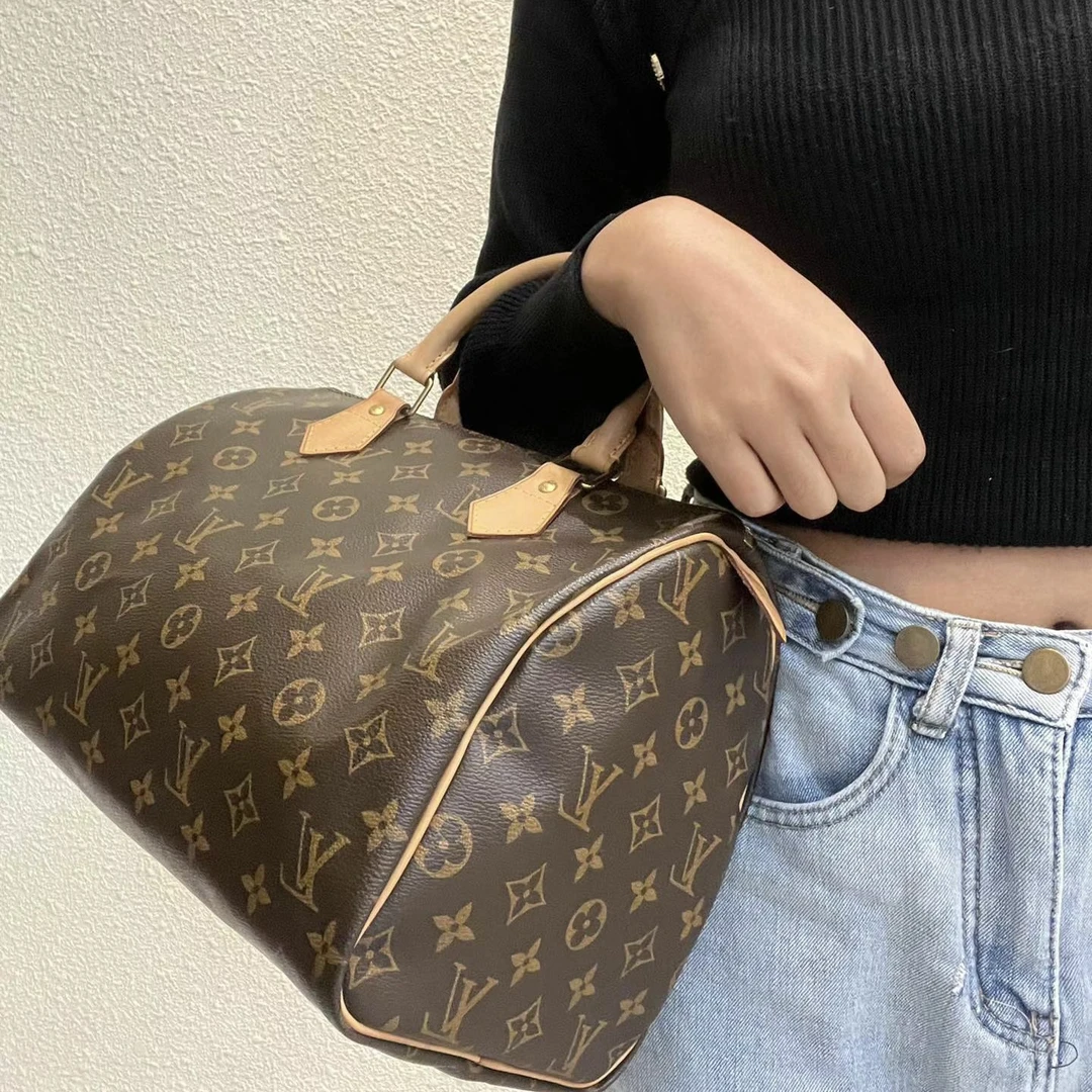 95新 LouisVuitton/路易威登 LV老花30手提包 973017