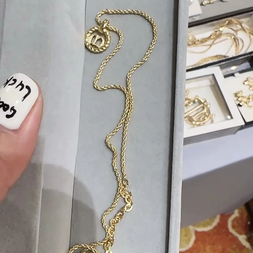 95新 DIOR/迪奥 迪奥项链上海包展