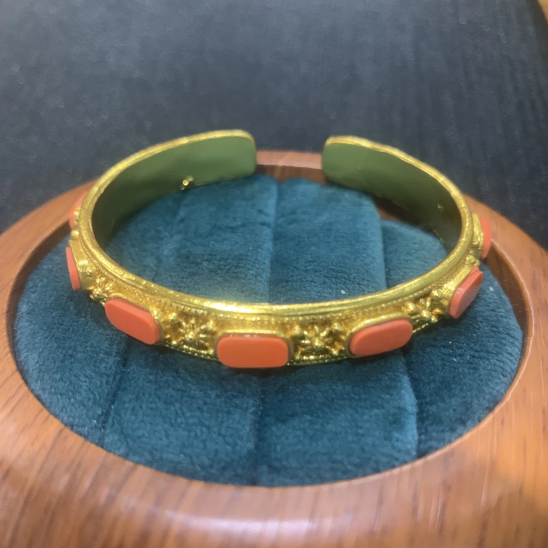 铜合金手镯 尼泊尔黄铜材质爆款 手镯