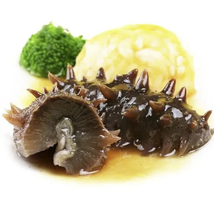 【海边夫妇】连云港发货  口感厚实 即食海参 500克/包（5-7头）