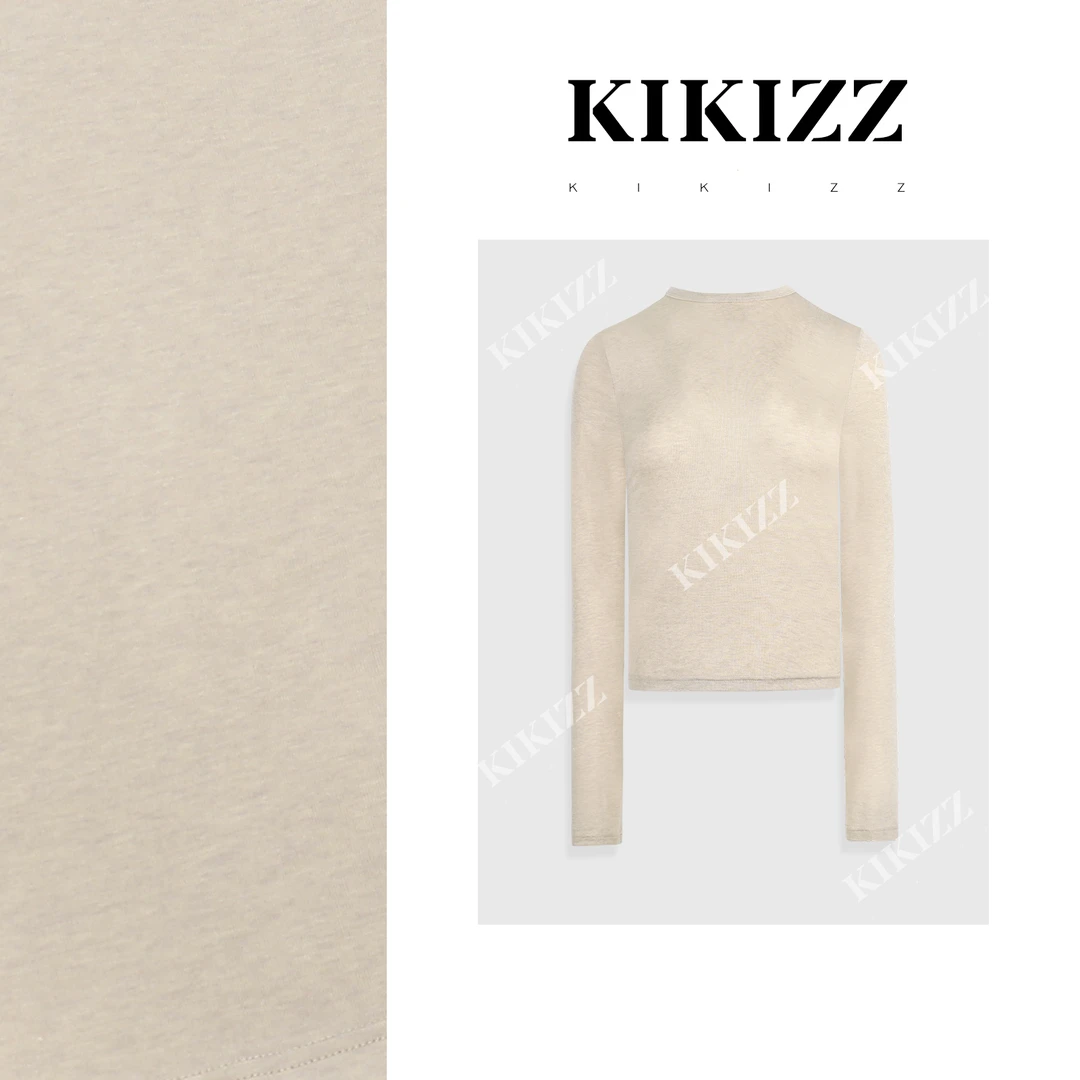 KIKIZZ【ROW风】 秋季新款气质休闲针织衫2407031