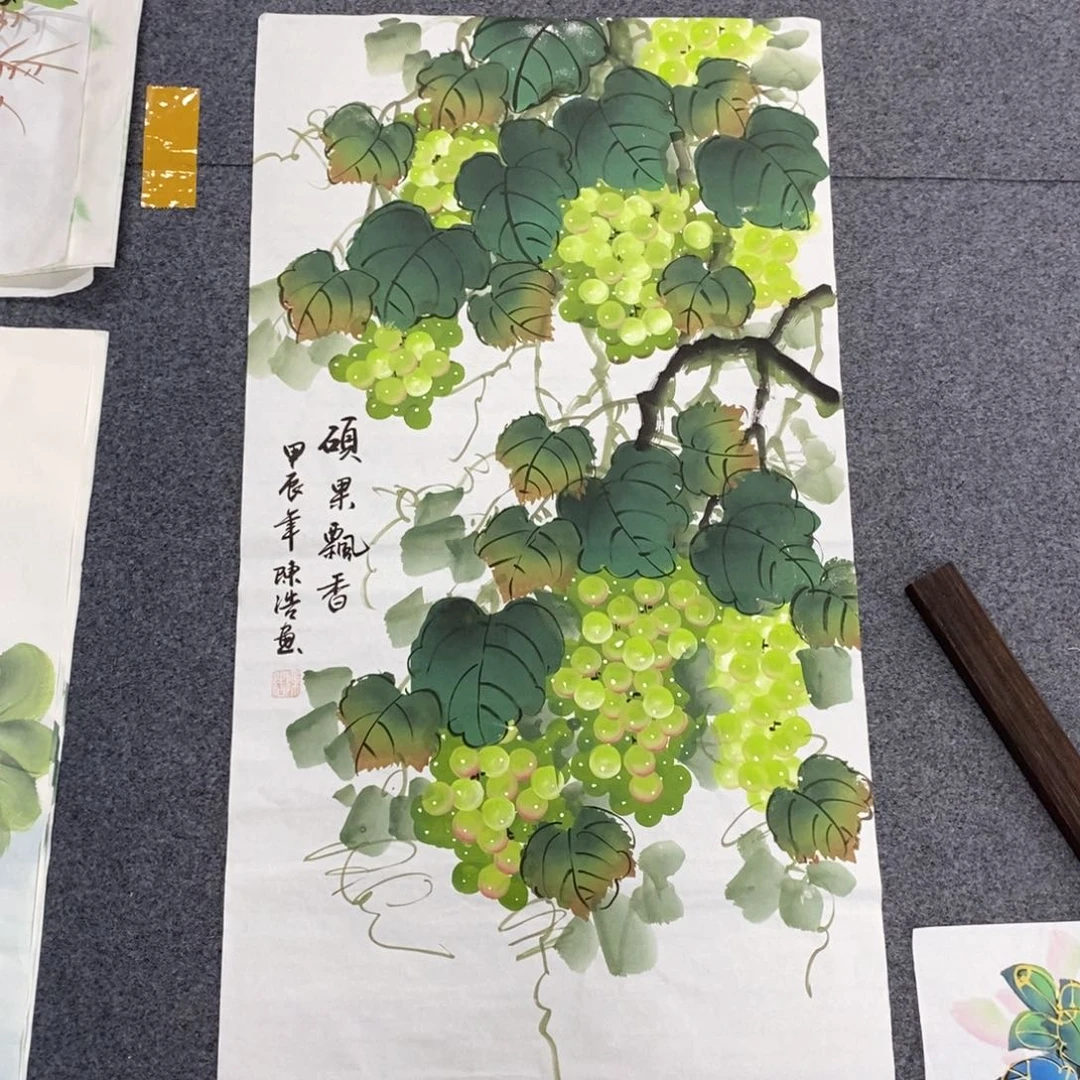 用**哥100✖️50三尺画画画画