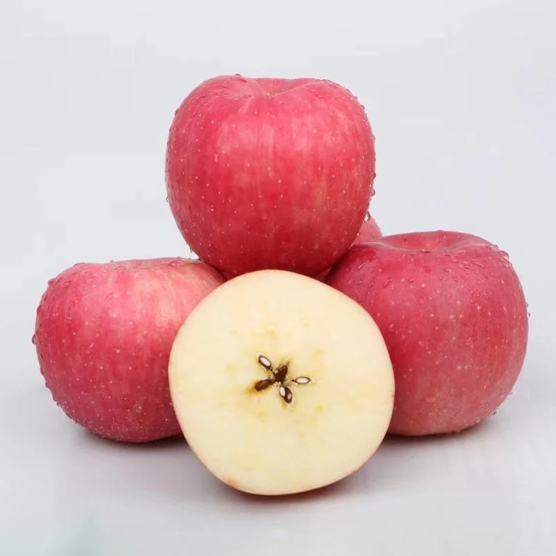 可以带皮吃的红富士苹果6/5/公斤24个/箱