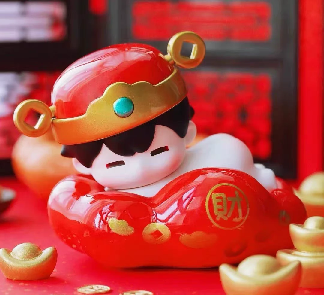 【许愿】云朵趴趴系列 潮玩 萌粒 摆件 玩偶泡泡可爱透明小红帽麋鹿