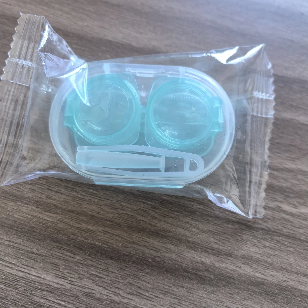 美来顺彩色隐形眼镜学生便携持久伴侣盒隐形眼镜美瞳伴侣盒