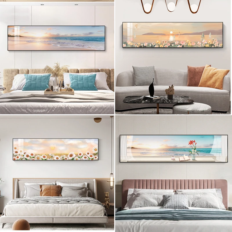 艺环宇【佳人床头合集3】卧室装饰画晶瓷镶钻主卧床头挂画