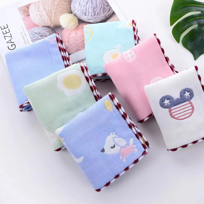 【亏本宠粉】全棉A类小方巾方形家用小毛巾幼儿园手帕棉柔吸水超