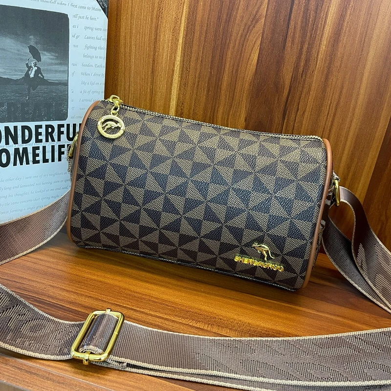 斜挎包女包单肩包枕头包小包宽带时尚百搭洋气女士包