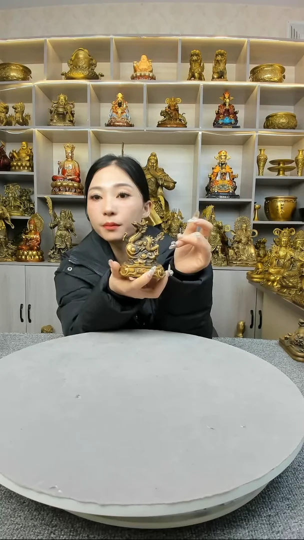 【闪购商品】琉璃手工艺品龙摆件