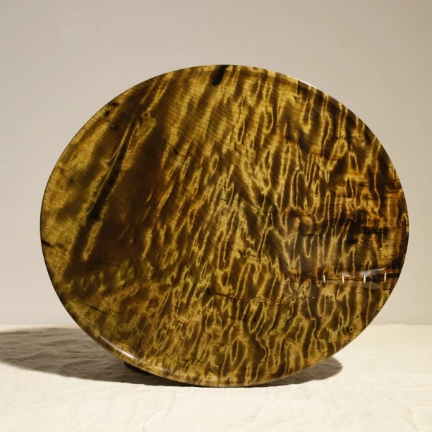 金丝楠阴沉木云彩纹简约茶盘