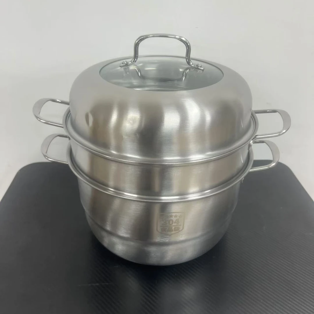【粉丝福利】三层不锈钢蒸锅