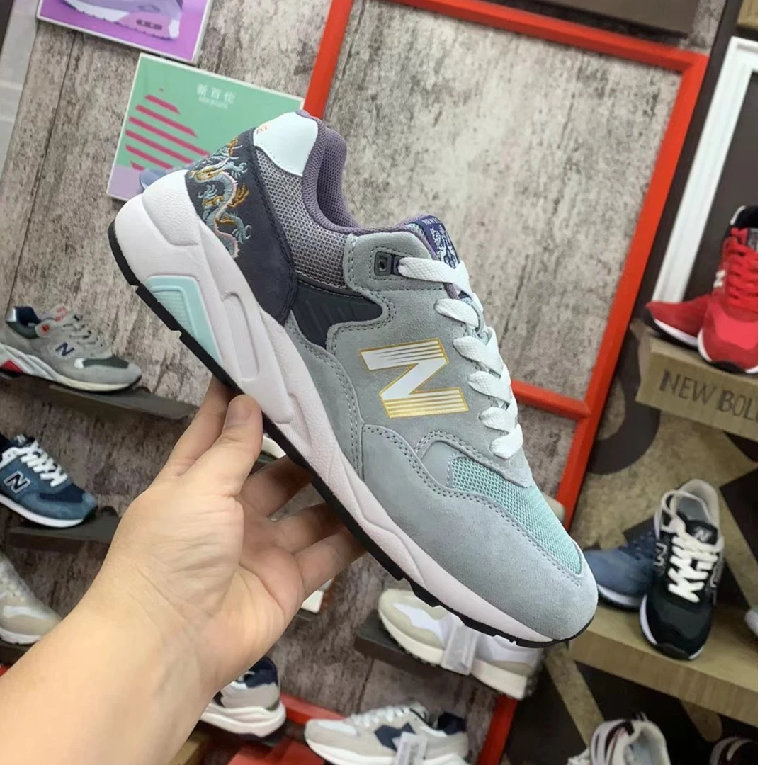 40码新百伦580浅蓝四季情侣鞋时尚百搭（情侣款)