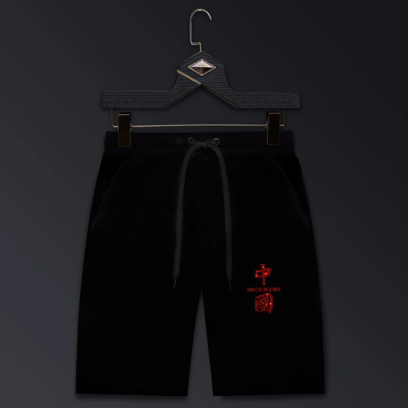 【潮牌短裤】2024新款男士中国国潮夏季高端轻奢爆款正品潮流大码