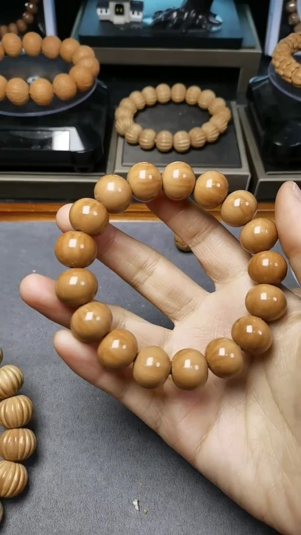 【闪购商品】猴头核桃手串15mm+光珠算盘