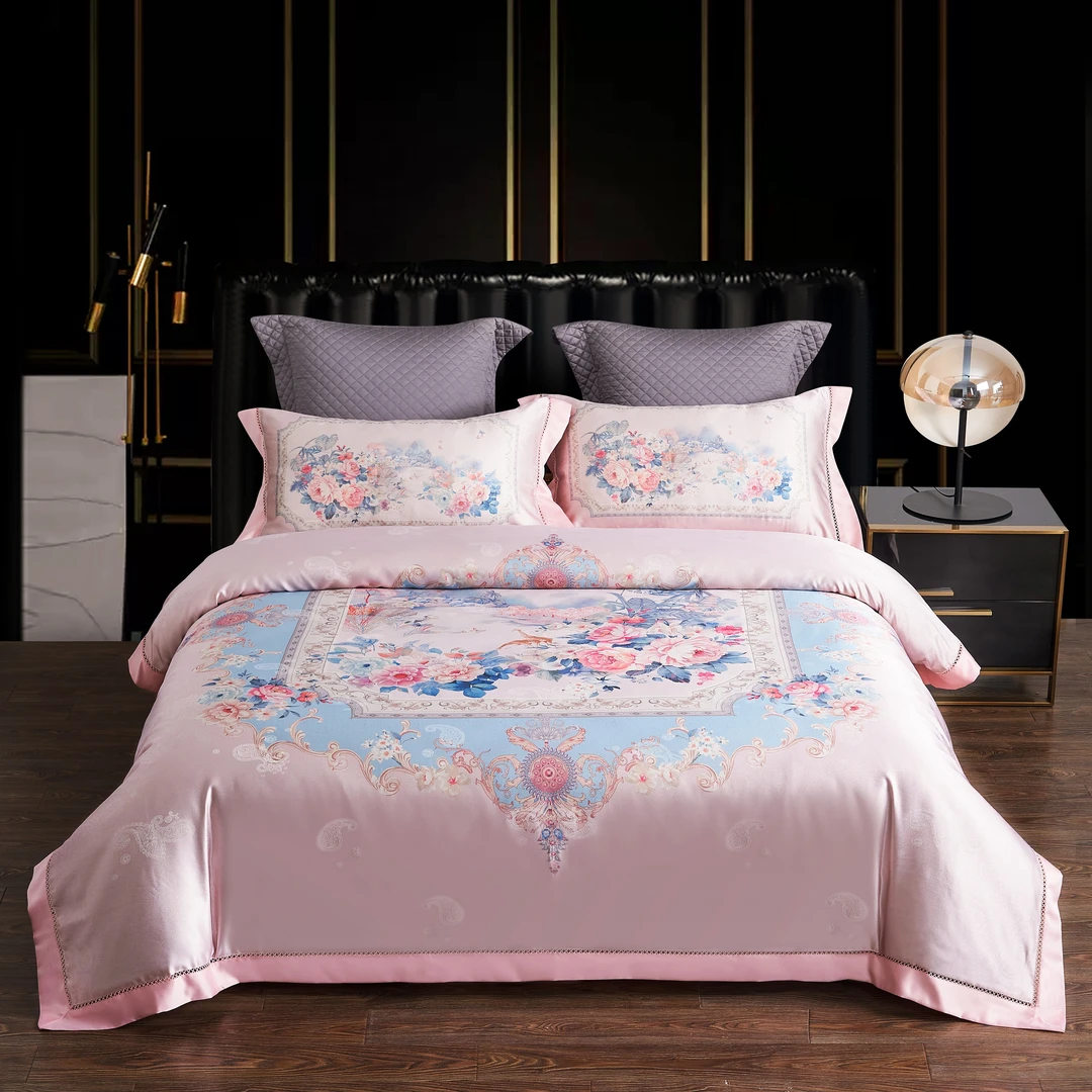 【表哥】2023爆款金丝提花四件套-佳期如梦-A039