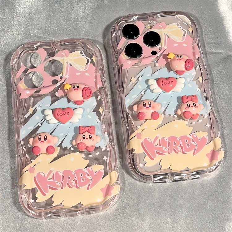 星之卡比适用红米k60卡通note12turbo可爱k40软k50pro透明手机壳