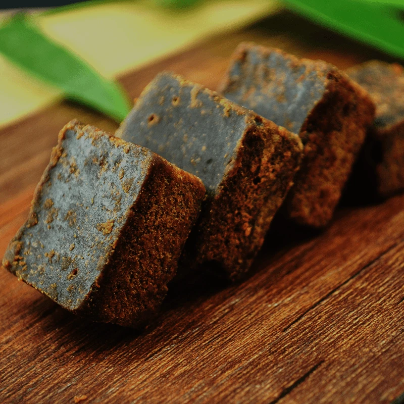 广西纯手工甘蔗黑糖块泡水炖菜古法老红糖独立小包装老黑糖无添加