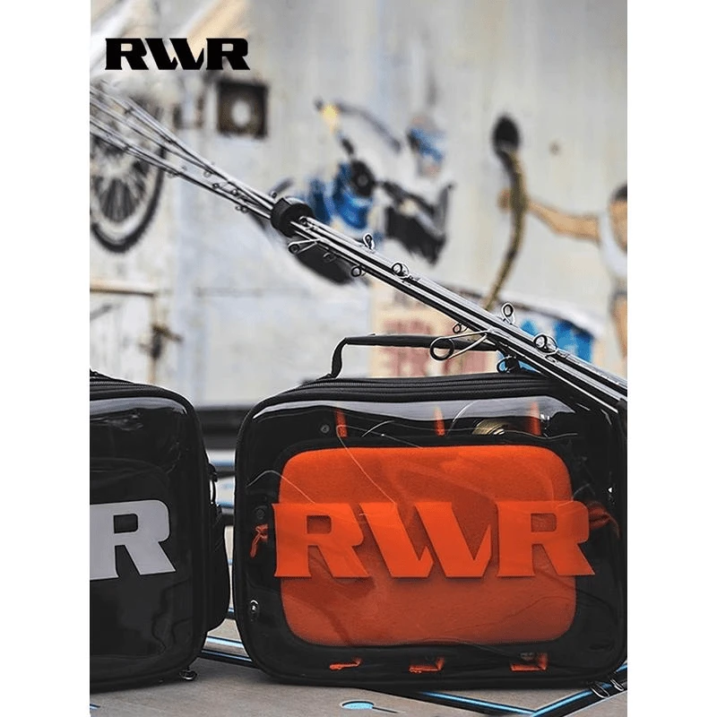 RVVR新款多功能腰包单肩包路亚轮收纳包大容量小体户外轻便