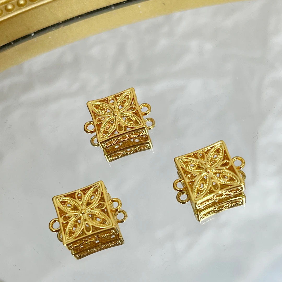 K163-K200配件铜镀金银钢镀金银高保色DIY饰品配饰配件DIY材料包