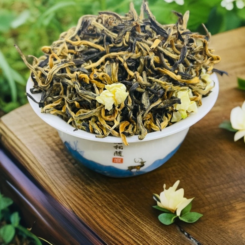 金丝茉莉滇红 茉莉花滇红茶叶 新茶送礼 花香耐泡 浓香
