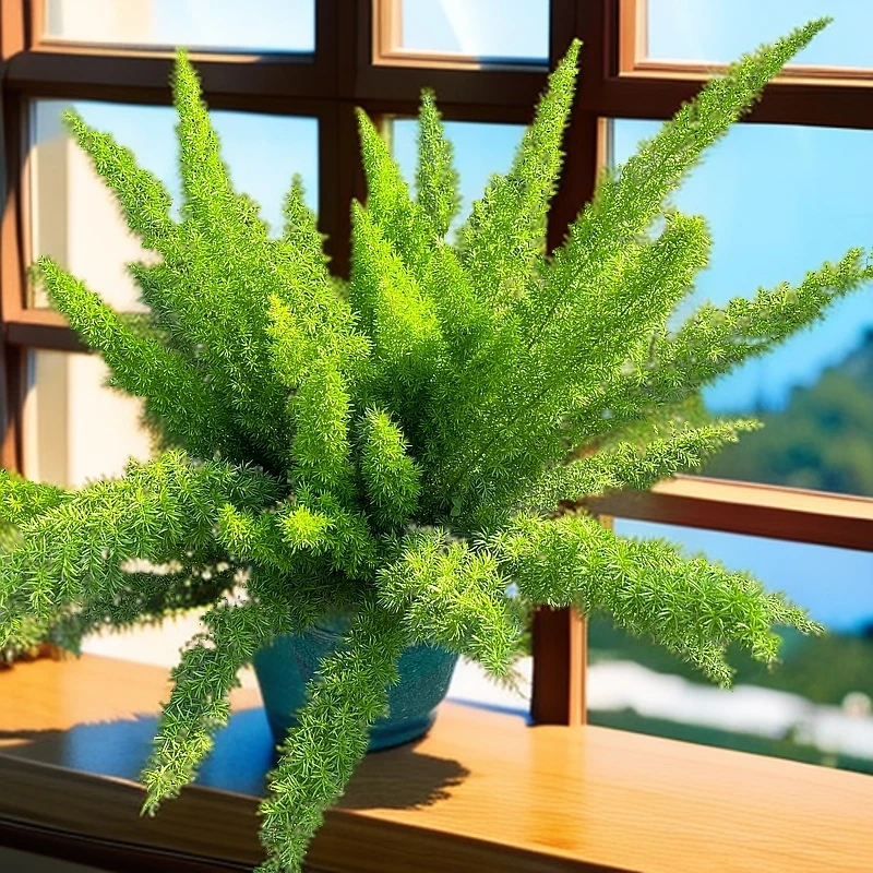 2加仑狐尾天门冬 四季常青  喜阳耐阴耐旱