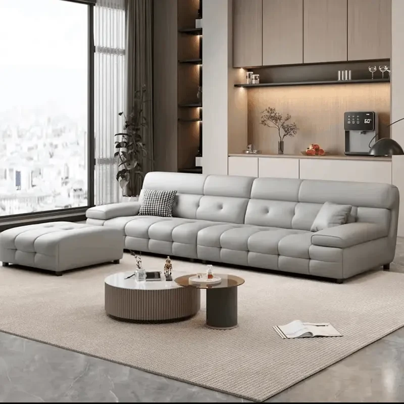 新款高靠劳伦斯头层牛皮沙发家用客厅大小户型真皮沙发