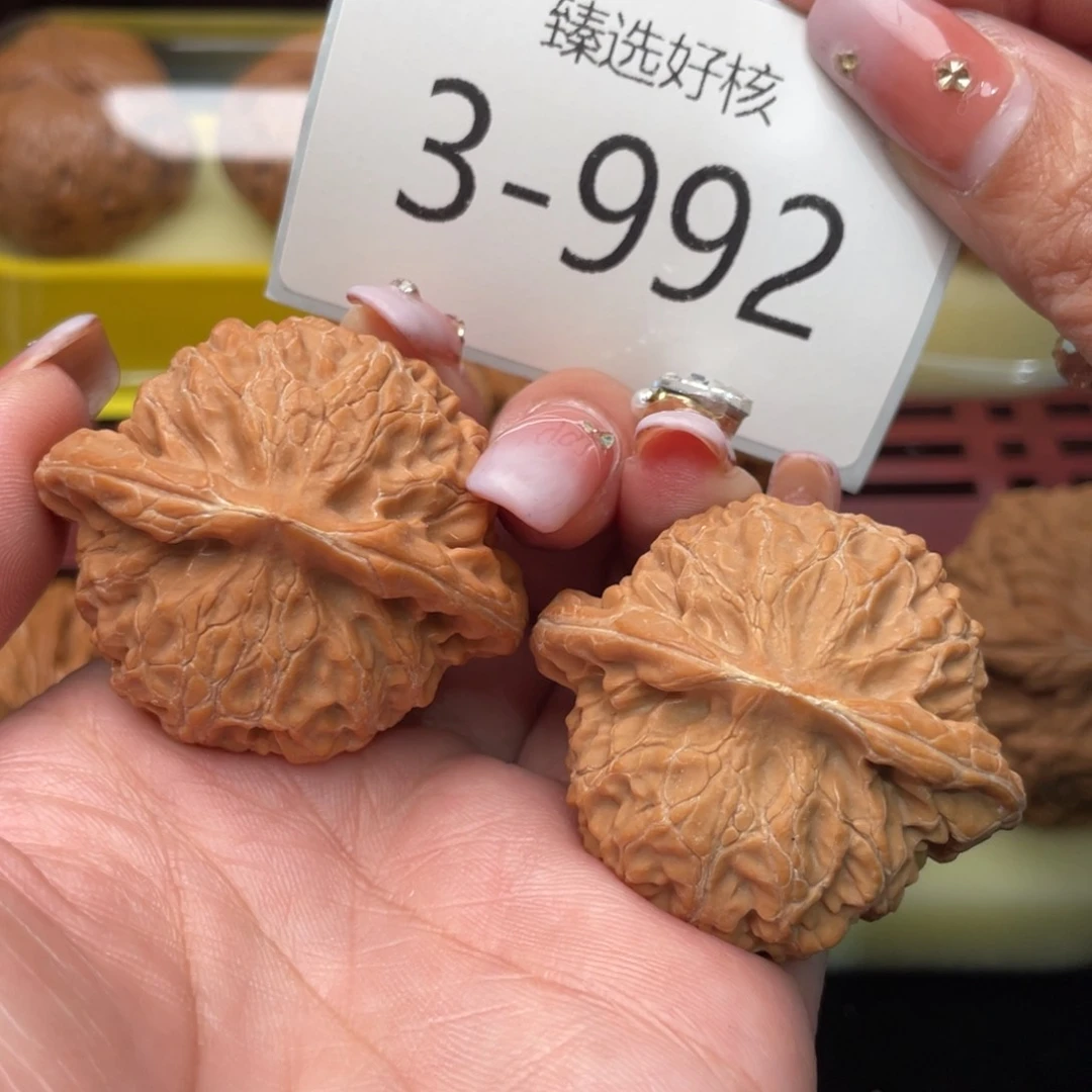 文玩核桃把件44全品矮桩宫灯