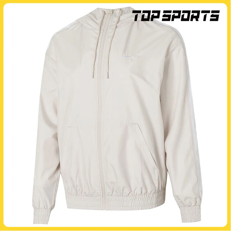 NIKE耐克女子AS W NSW ESSNTL UV WVN JKT HD梭织外套FV6299-104