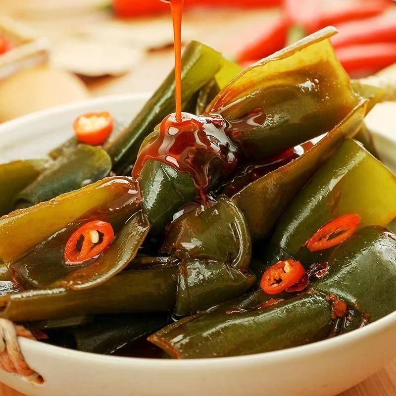 网红小零食香辣海带结零食泡椒脆爽开袋即食解饿营养小吃卤味休闲