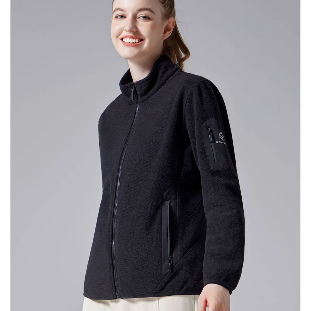 线下599！蕉X同款！防风保暖~男女同款春秋立领户外加厚冲锋衣218