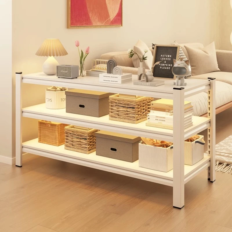 客厅置物架落地卧室简易书架收纳架阳台靠墙储物架货架杂物整理架