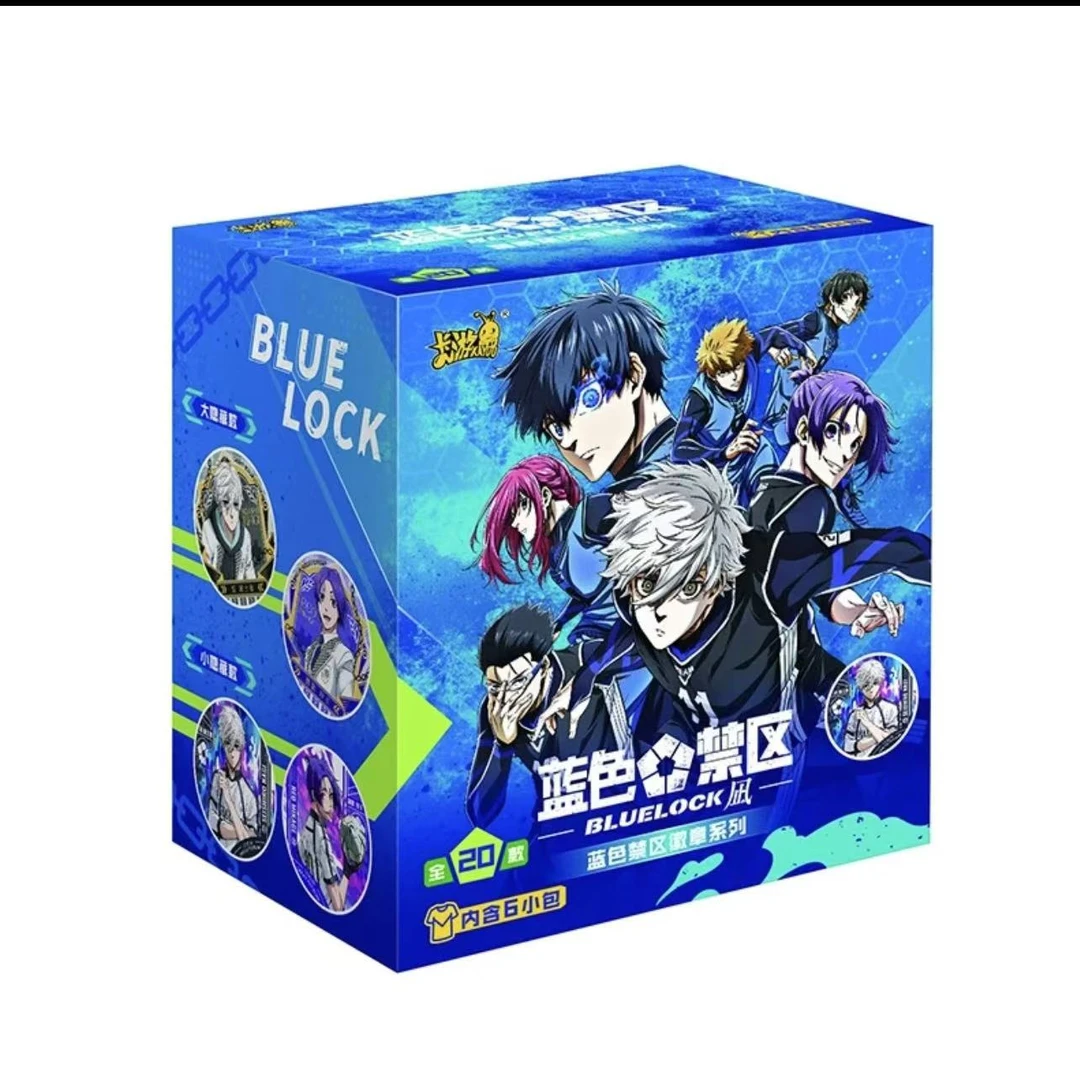 卡游（大佬）蓝色禁区（蓝锁）-EPISODE-  马口铁徽章角色盲盒（代拆）