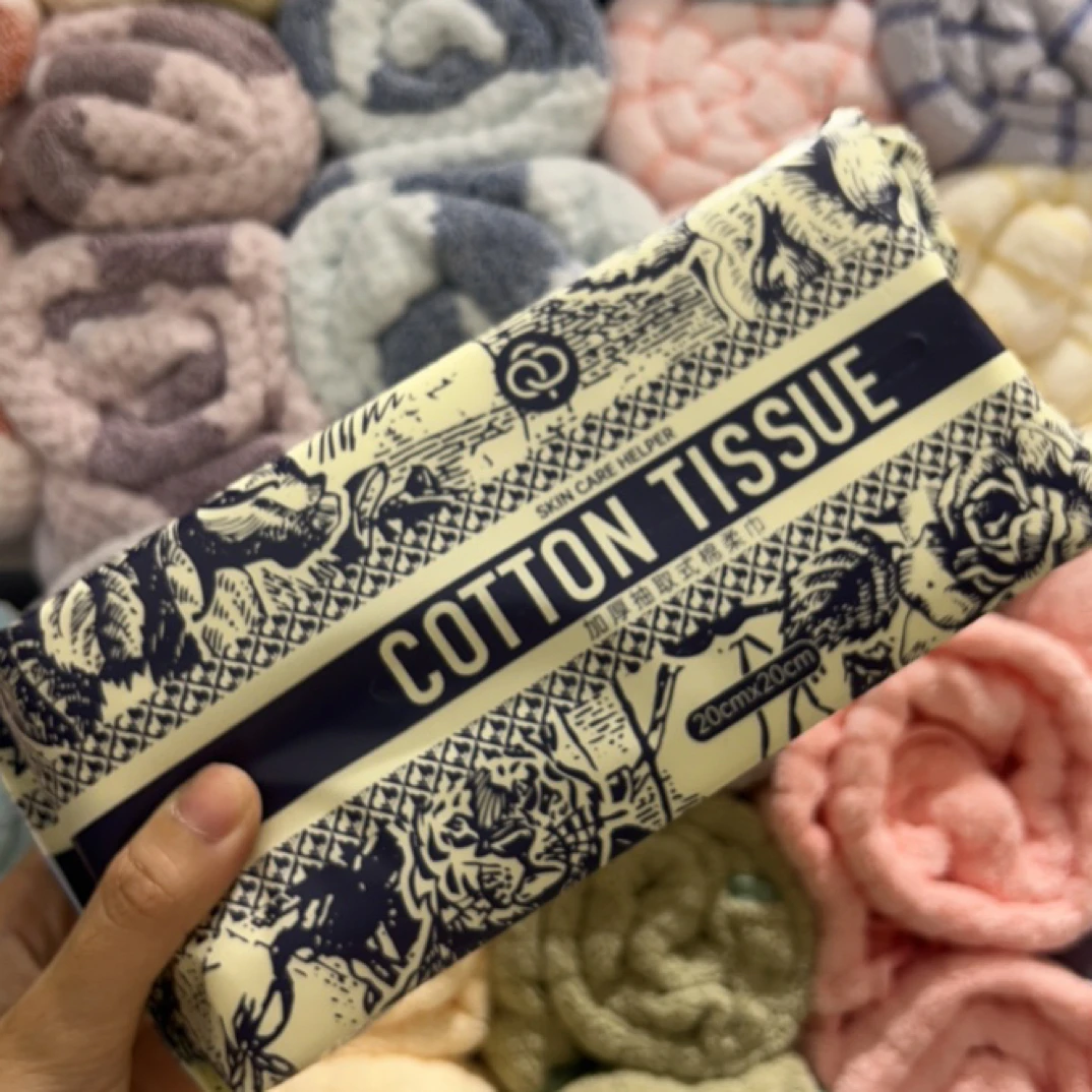 柔软洁面巾一张可用4-5次