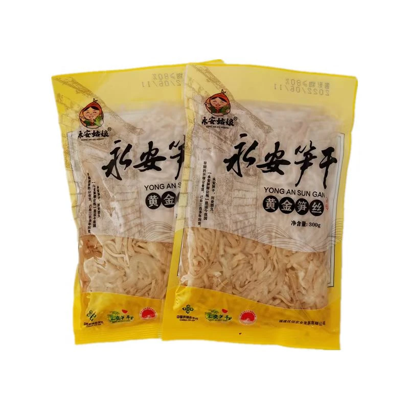 福建特产黄金笋丝300克