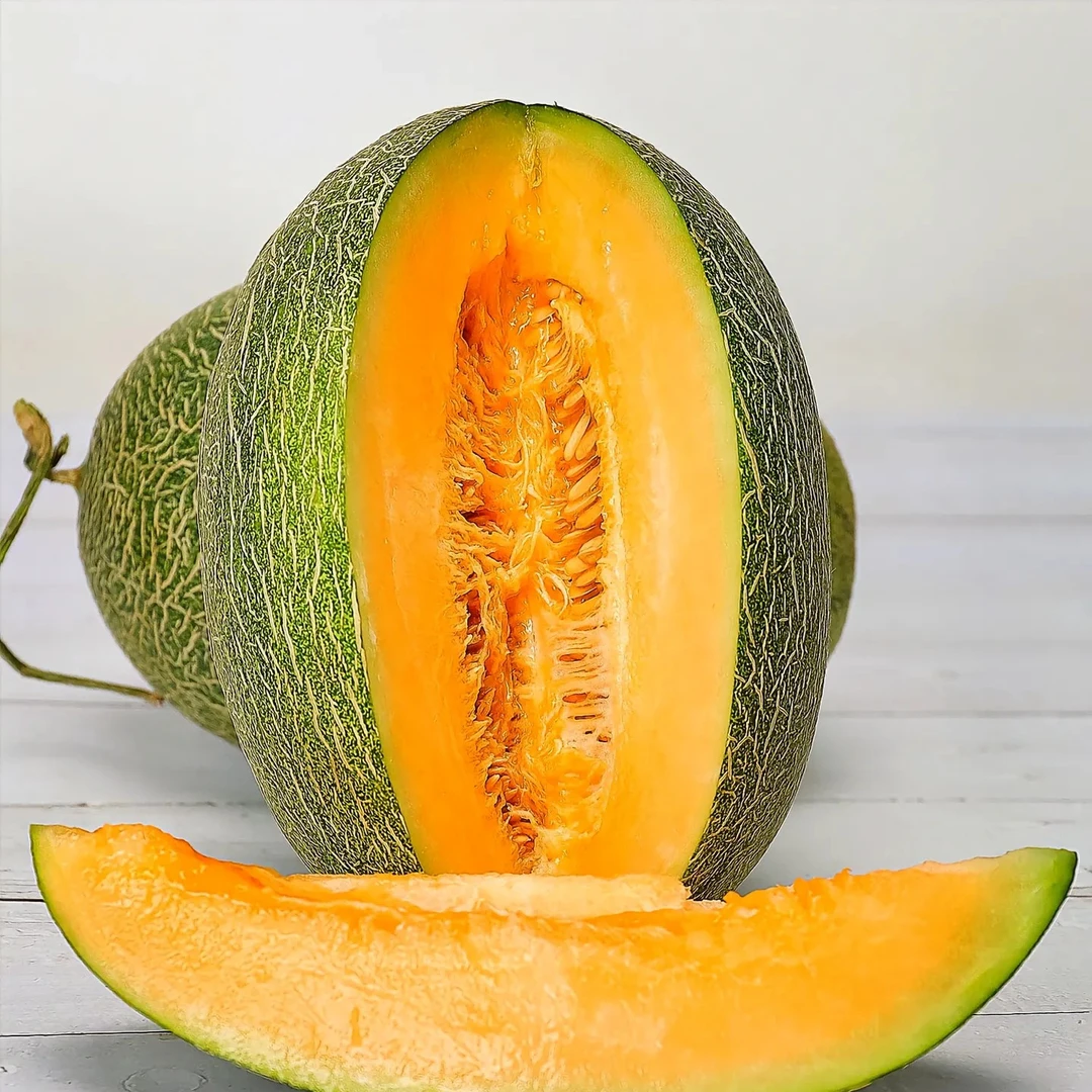 大品牌整个哈密瓜，新疆哈密瓜。嘎嘎甜一整个约4-4.5斤