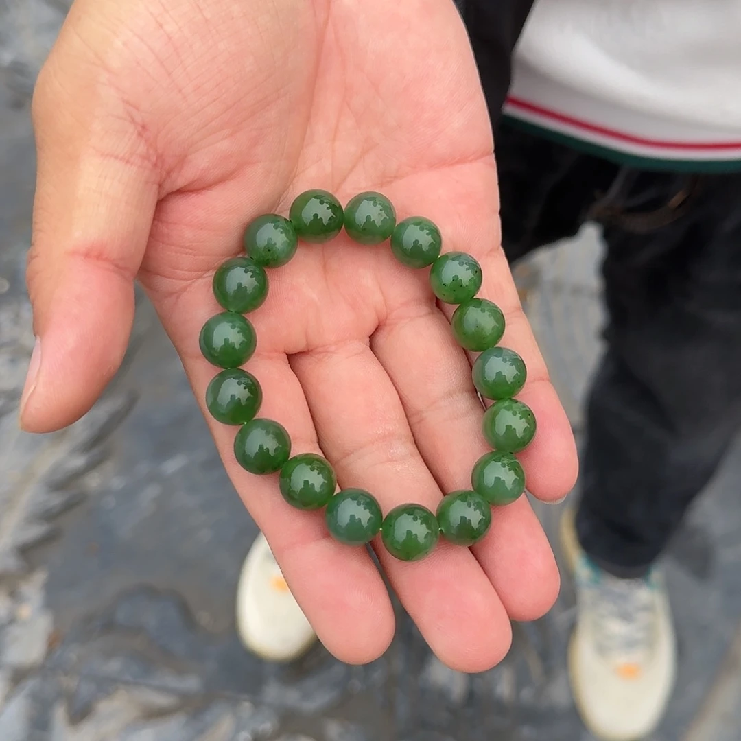 和田玉手链未镶嵌