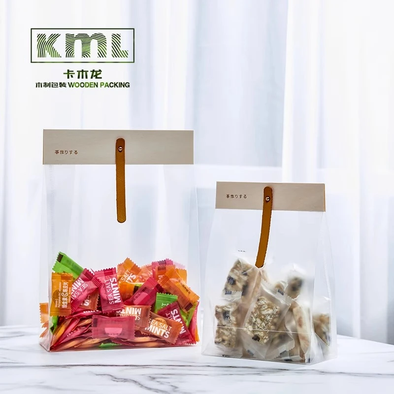 卡木龙包装·【手作字样】雪花酥包装袋木片牛轧糖自封袋图案可定制