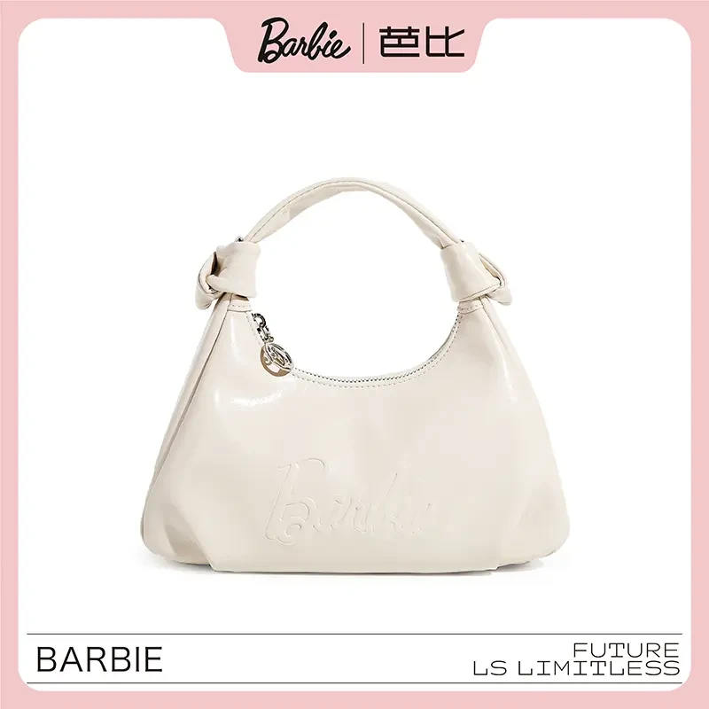 BARBIE/芭比时尚百搭单肩斜挎包气质手提包设计师女包