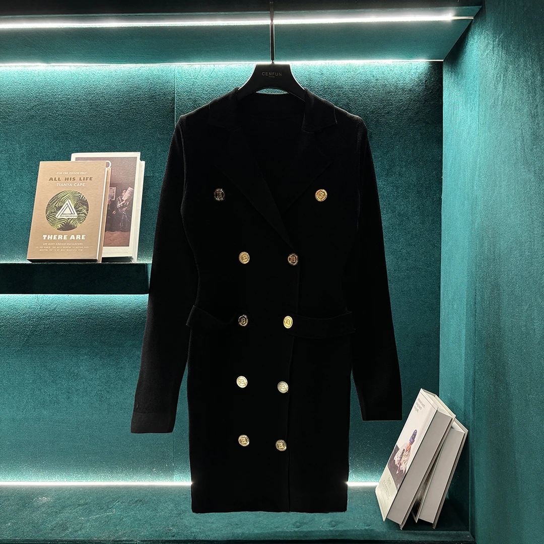 【CENFUN】3 气质时尚百搭轻奢时尚连衣裙E23127