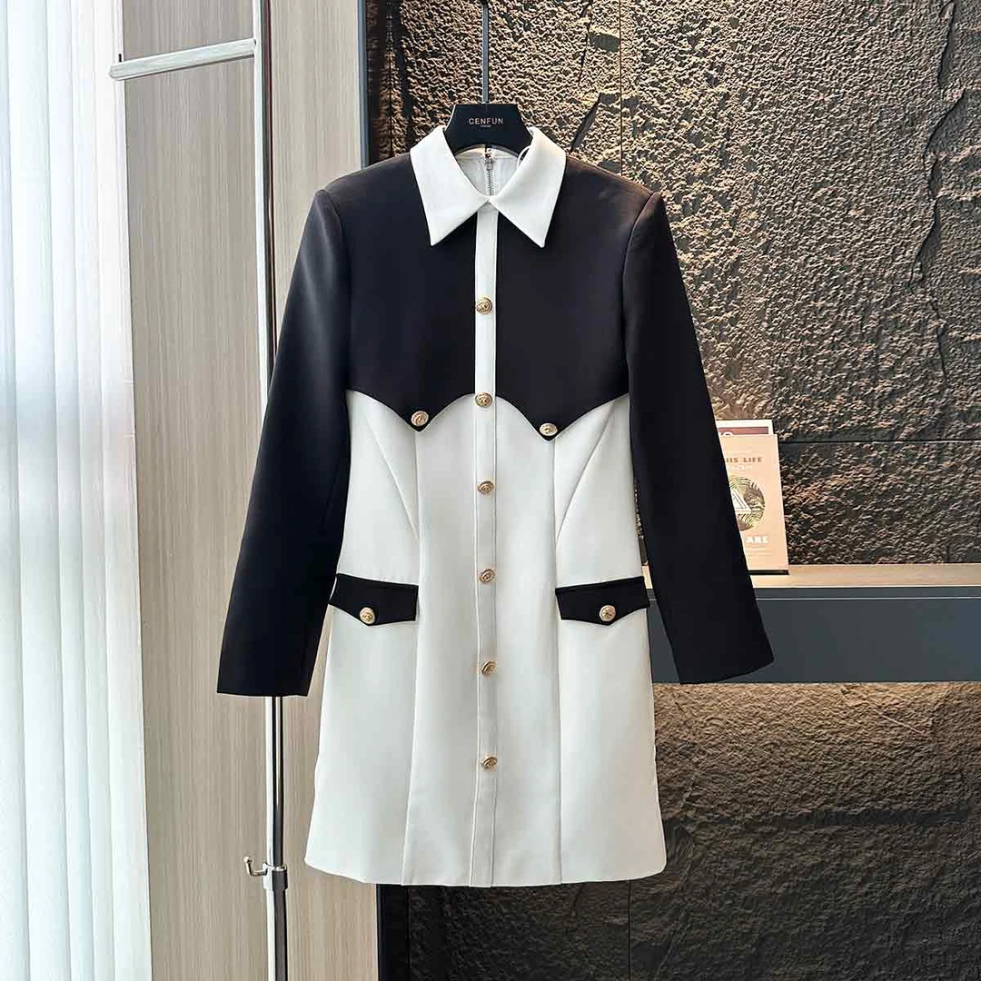 【CENFUN】79 气质时尚网红轻奢百搭连衣裙E03176