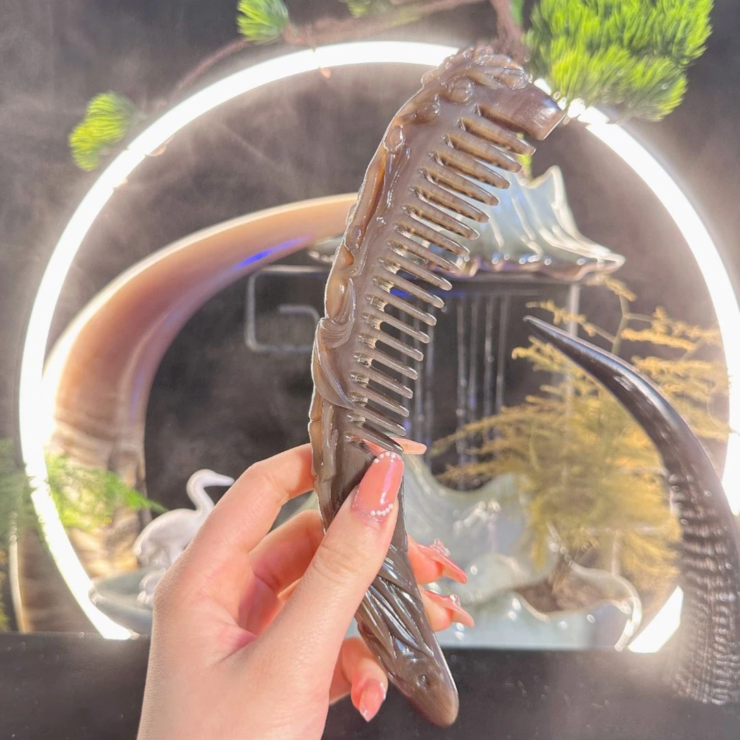 闽宝白水牛黑金刚雕花材质精致收藏级别直播间一物一拍【私人专属】