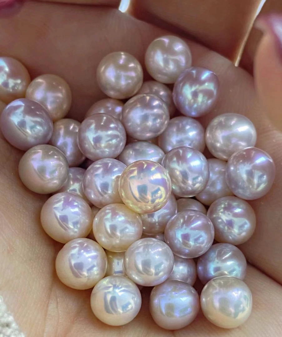 珍珠耳钉吊坠项链散珠专拍链接