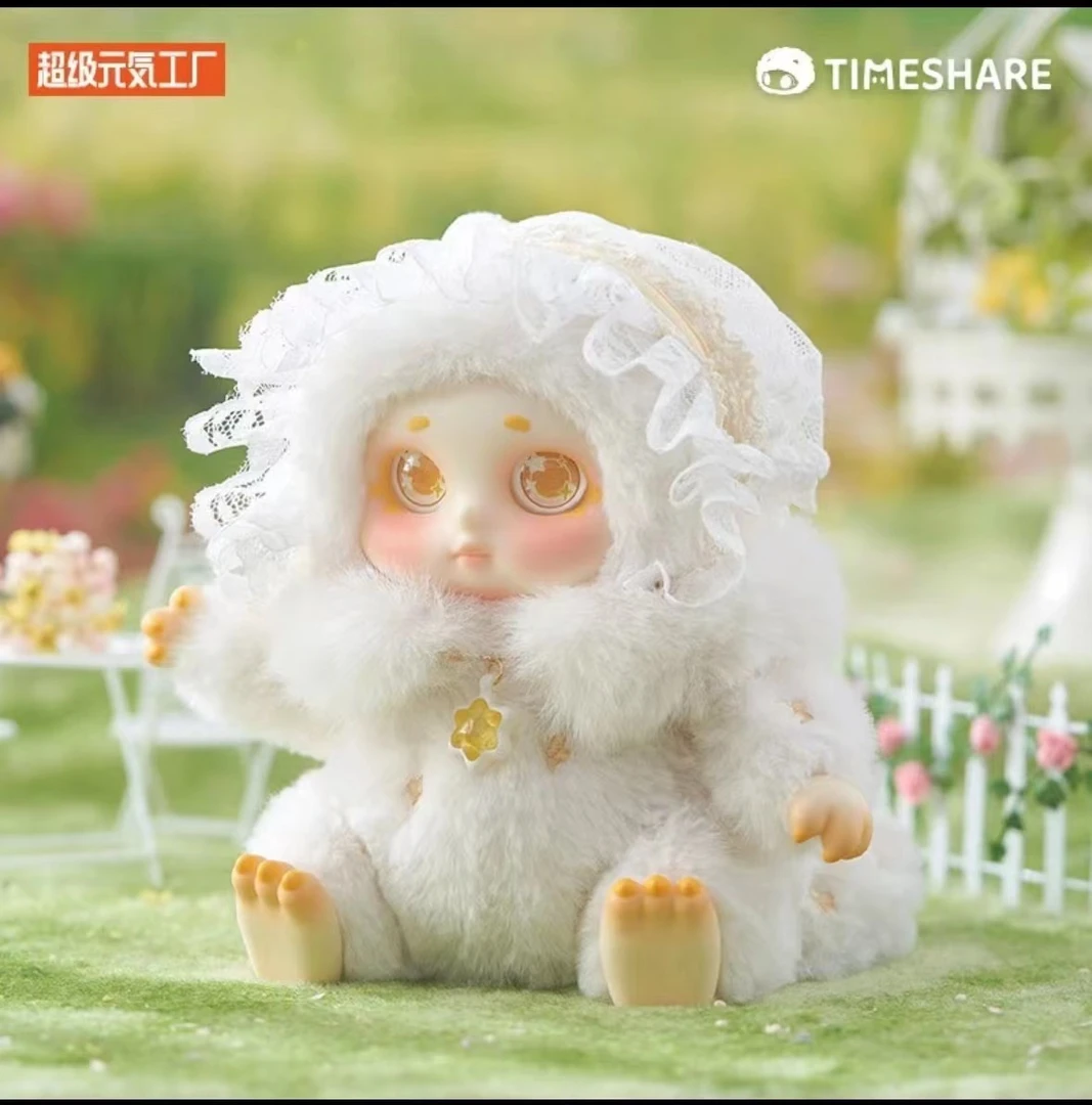 【菜菜拆盒】 超级元気工厂花房精灵Cino毛绒盲盒潮玩公仔可爱玩偶